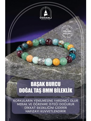 Akik Taşı Bileklik Burçları; Kova, Koç, Ikizler, Yengeç, Aslan, Başak, Terazi, Oğlak