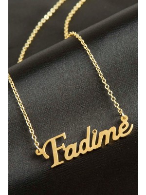 Tkçbj Fadime Isimli Kolye (Kişiye Özel) Tkçbj