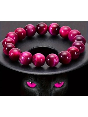 8mm Kaplan Gözü Bileklik ( Renkli ) A+Kalite