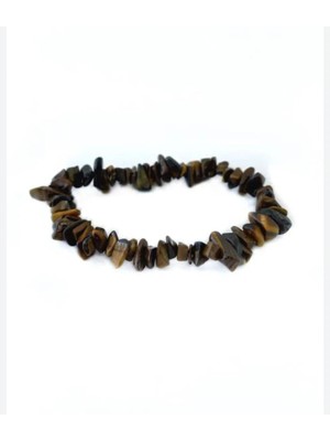 Kaplan Gözü Kırık Taş Kadın/erkek Modern Bileklik