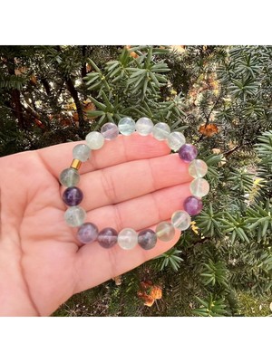 Florit Doğal Taş Bileklik 8 mm