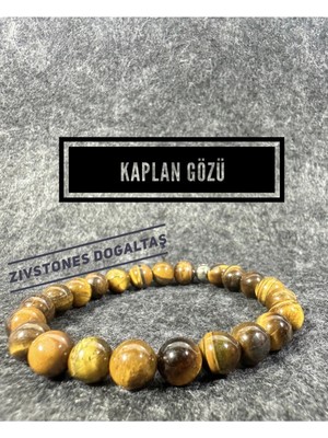 Doğaltaş Bileklik(Kaplan Gözü )