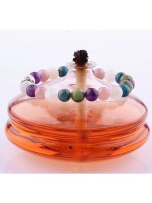 Turmalin Güneş Taşı Duman Kuvars Krizokol Akuamarin Dumortierit Doğal Taş 8 mm Bileklik