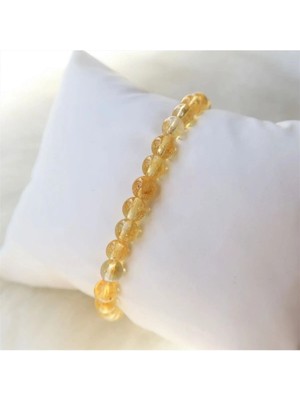 Sitrin Doğal Taş Bileklik