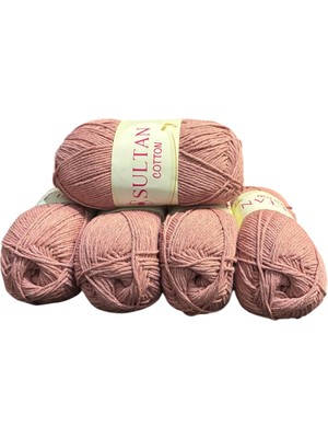 Hobicium Koton 5'li Pamuk Örgü Ipi Ipliği Amigurumi, Battaniye, Çanta, Supla, Yelek, Tığ Bebek