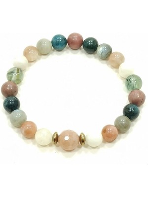 Kilo Kontrol Bilekliği Ay Taşı Labradorit Doğal Taş Bileklik Helsinki