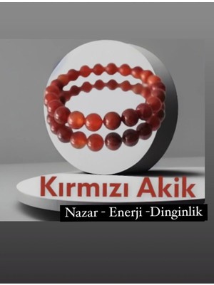 Doğal Taş Bileklik Akik