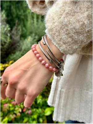 8 mm Yemen Akik Taşı Erkek Kadın Doğal Taş Bileklik Aaa Kalite