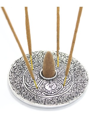 İsmiyle Al Metal Yuvarlak Tütsülük Model 5