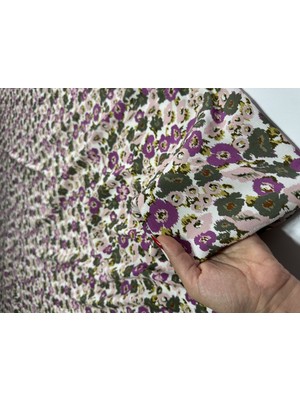 Maroken Kumaş En 145 cm Kırışmaz Dökümlü Elbiselik Tunik Pantolonluk Kumaş M100