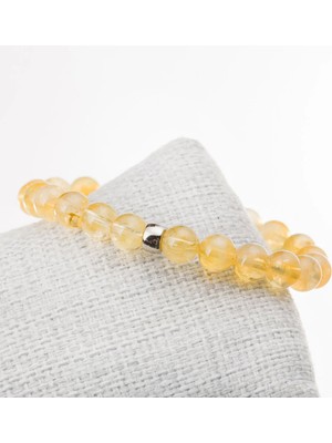 Sitrin Taşı Bileklik-8 mm