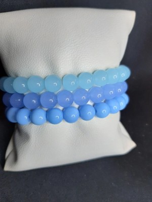 3’lü Cam Boncuk Bileklik Seti – 3 Al Az Öde Fırsatı Unisex