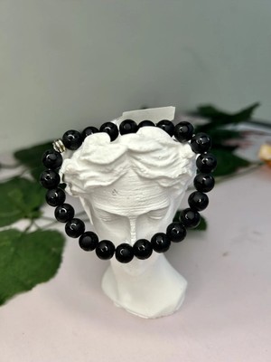 Işlemeli Oniks Taşı BILEKLIK-%100 Orijinal ve Sertifikalı