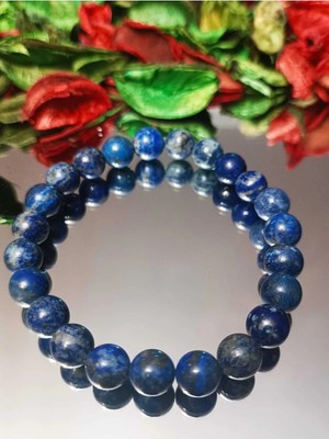 Orijinal Doğal Lapis Lazuli Taşı Bileklik