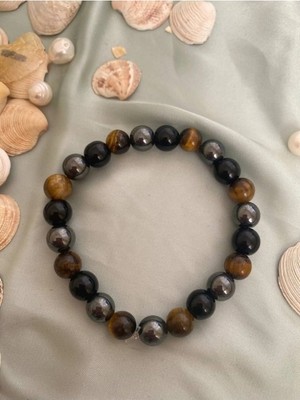 Erkek Çocuk Başarı Bilekliği Doğal Taş