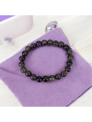 Aurastone Ametist 8mm Doğaltaş Bileklik