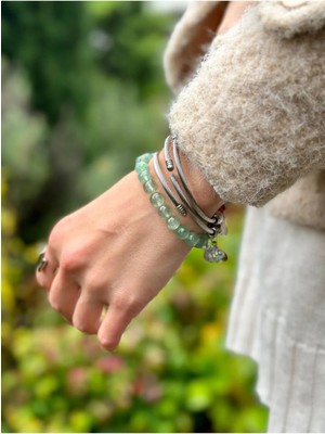 Sertifikalı Çakra Bileklik-Ametist-Pembe Kuvars-Akik-Kaplan Gözü-Aventurin- Kristal Kuvars-Lapis