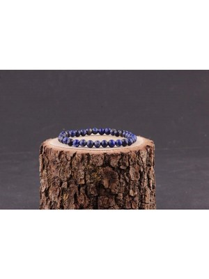 Lapis Lazuli Doğal Taş Bileklik 6 mm