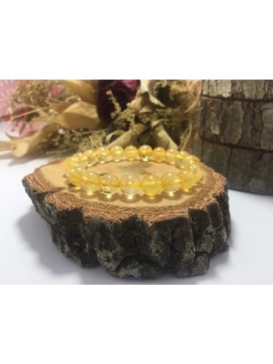 Sitrin Doğal Taş Bileklik