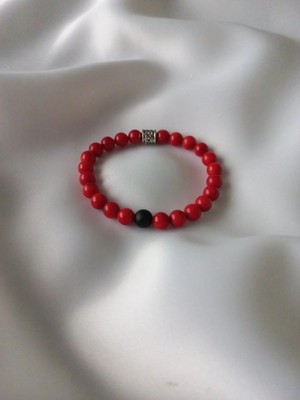 Mercan Doğal Taş Bileklik