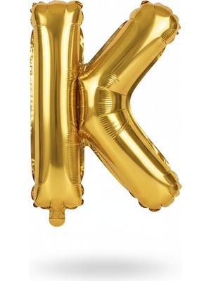 İsmiyle Al Runaway K Harf Folyo Balon 1m Parti ve Vitrin