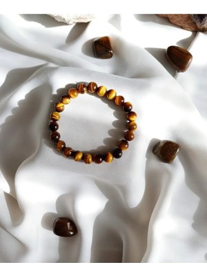 8m Kaplan Gözü Doğal Taş Bileklik