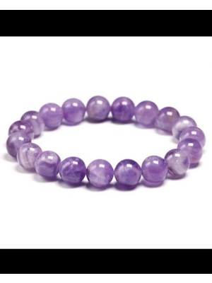 Ametist Kadın Tasarım Bileklik 8mm