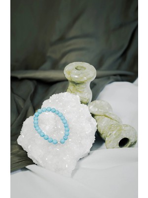 Turkuaz(Firuze Taşı) Doğaltaş Bileklik