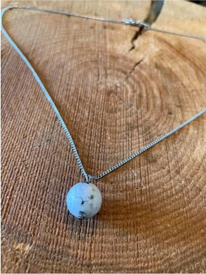 Ay Taşı Doğaltaş Kolye