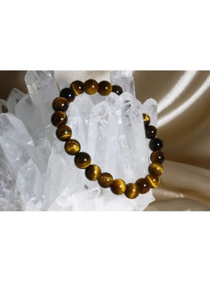 Kaplan Gözü Doğal Taş Bileklik