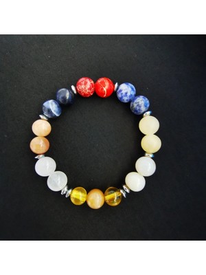 Indigo Çocuk Öğrenci Başarı Doğaltaş Bileklik