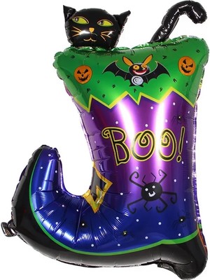 İsmiyle Al Runaway Kara Kedi Folyo Balon Halloween ve Oda Dekoru