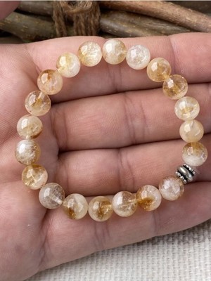 Sitrin Doğal Taş Bileklik