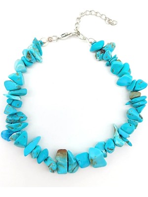 Turkuaz Doğal Taş Bileklik