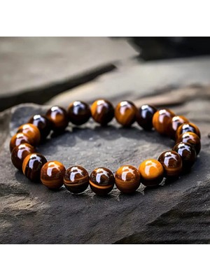 Kaplan Gözü Bileklik 8mm A+Kalite Ürün