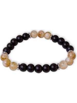 Sitrin ve Oniks Taşı Bileklik