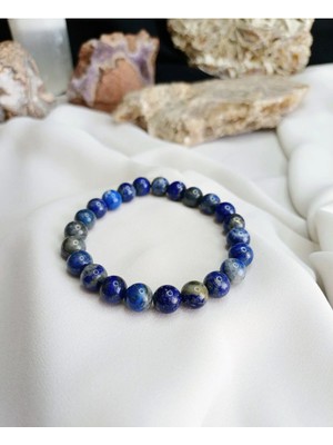 Lapis Lazuli Doğal Taş Bileklik