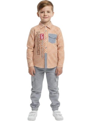 Ramada Baskılı Gömlekli Ikili Takım Erkek Çocuk