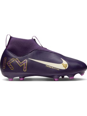 Nike Mercurial Superfly 10 Acad Mbappé Fg/mg Çocuk Mor Krampon