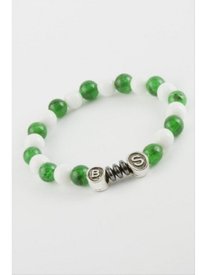 Zero Land Storozde Ceyt Doğaltaşlı Bileklik - Yeşil