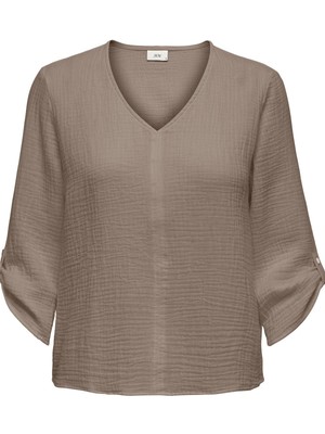 Only Jdy Jdytheıs Kadın Bluz 3/4 Kol Yarım Düğmeli