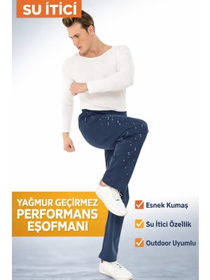 Fore Sport Erkek Lacivert Su İtici Scuba Eşofman Altı – Kışlık, Esnek, Motor & Outdoor Uyumlu