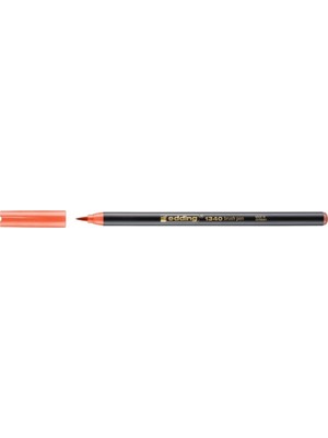 Edding Fırça Uçlu Kalem Açık Turuncu 1 Adet Su Bazlı Mürekkep ile Hızlı Kullanım Sağlar