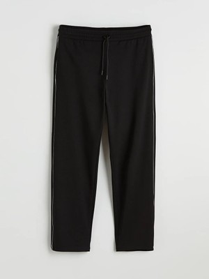 LC Waikiki Siyah Standart Kalıp Erkek Eşofman Altı