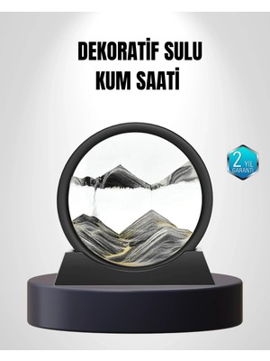 Shopwave Zarif Cam Kum Saati – Ofis, Ev ve Raf Dekoru Için Estetik Tasarım