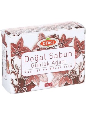 Otacı Doğal Sığla Sabun 100 gr Günlük Ağacı ile Cilt Onarıcı ve Besleyici Özellikte
