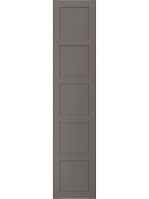 Gardırop Kapağı, Koyu Gri, 50X229 cm