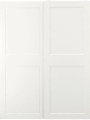 Sürgü Kapak, Beyaz, 150X201 cm