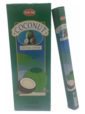 İsmiyle Al Hem Coconut  Aromalı Çubuk Tütsü