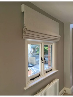 Albar Perde Keten Kumaş Katlamlı Perde